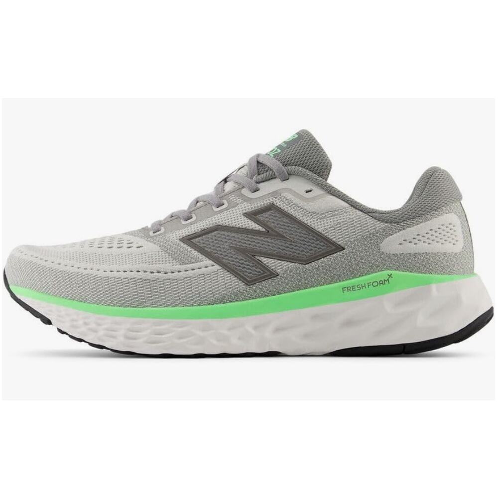 New Balance Men's Fresh Foam X EVOZ V4 Running Shoe, Grey , 13 W